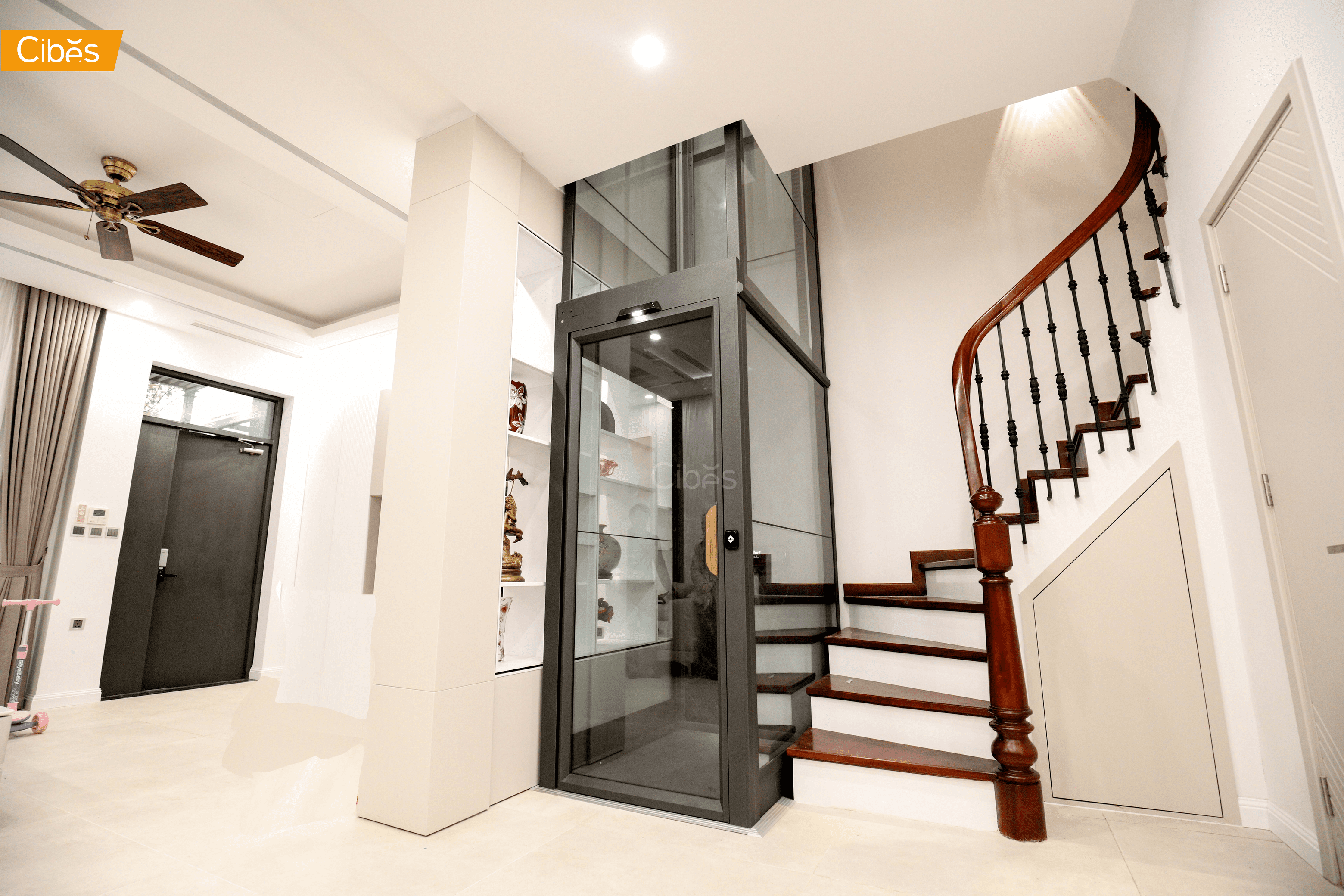 Thang máy gia đình cabin Cibes - V90 Aurora - Khu đô thị Starlake - Hà Nội